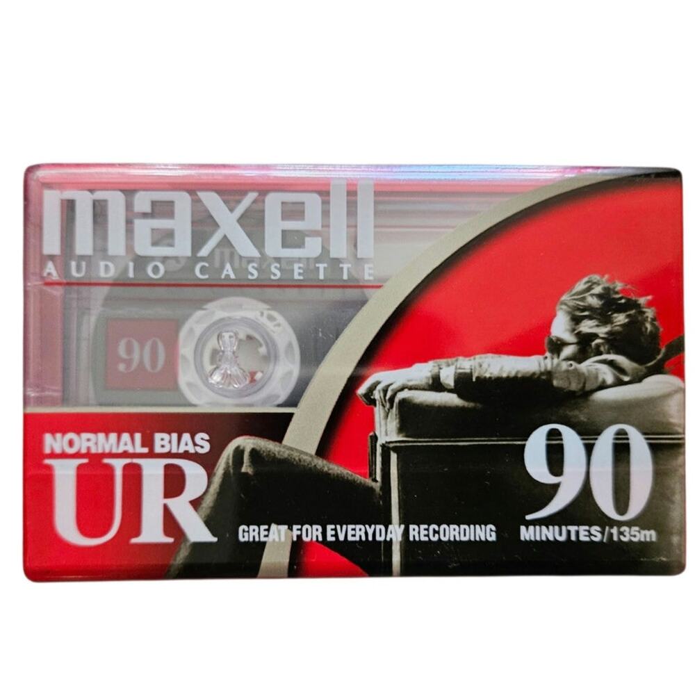 Brand New Maxwell Audio Casette 1 pack of 3 90 minutes